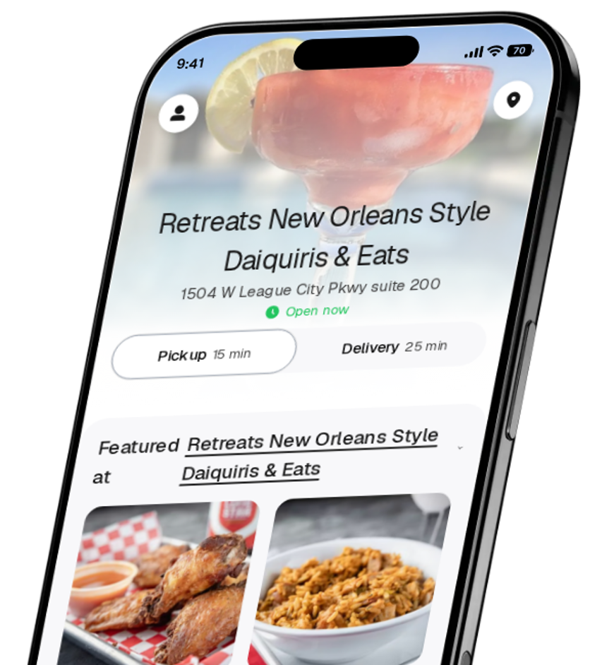 Retreats New Orleans Style Daiquiris & Eats app preview