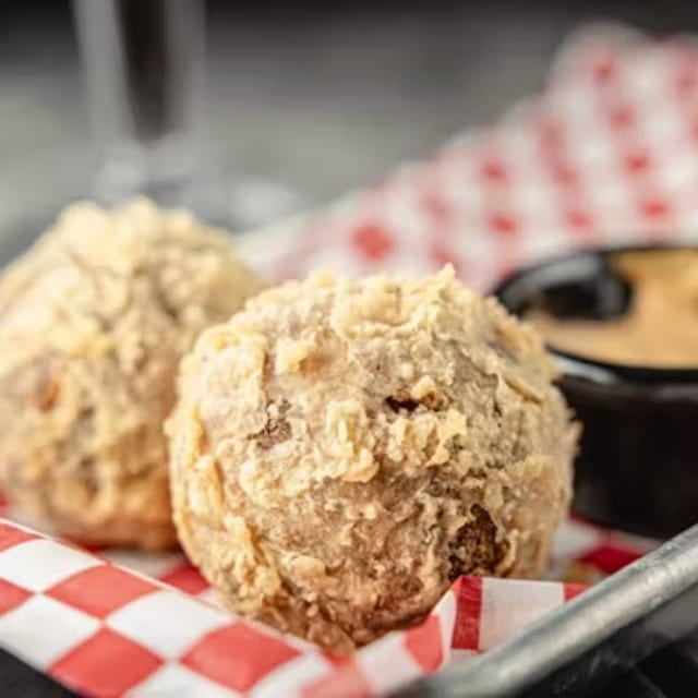 Boudin Balls Crawfish (2 Pieces).