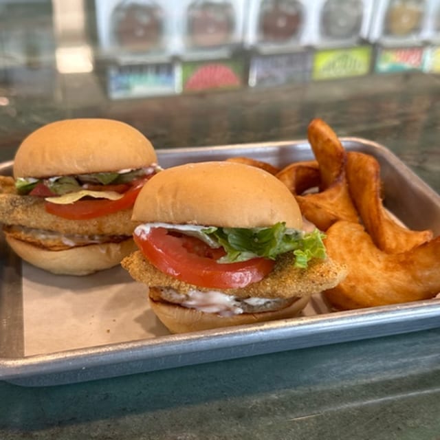Catfish Slider Basket.