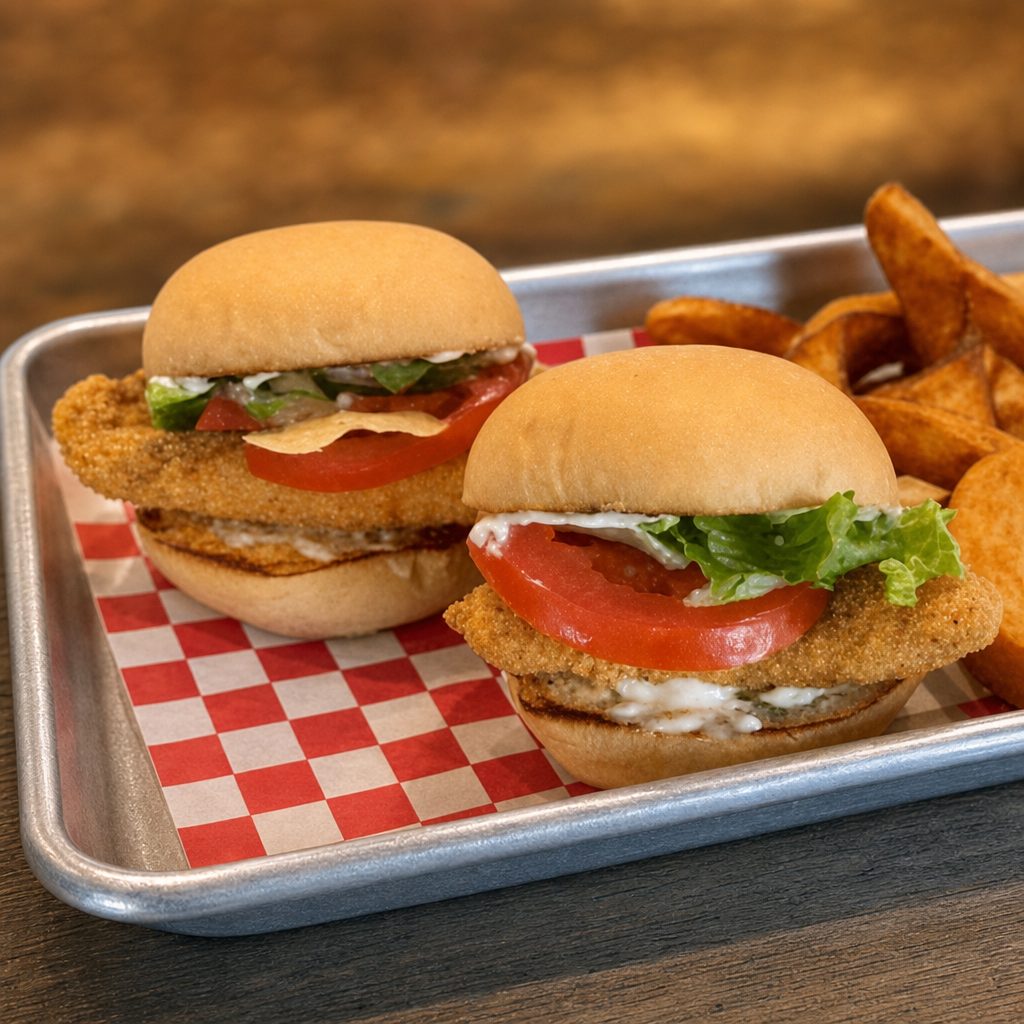 Catfish Island Sliders (4 Pieces).
