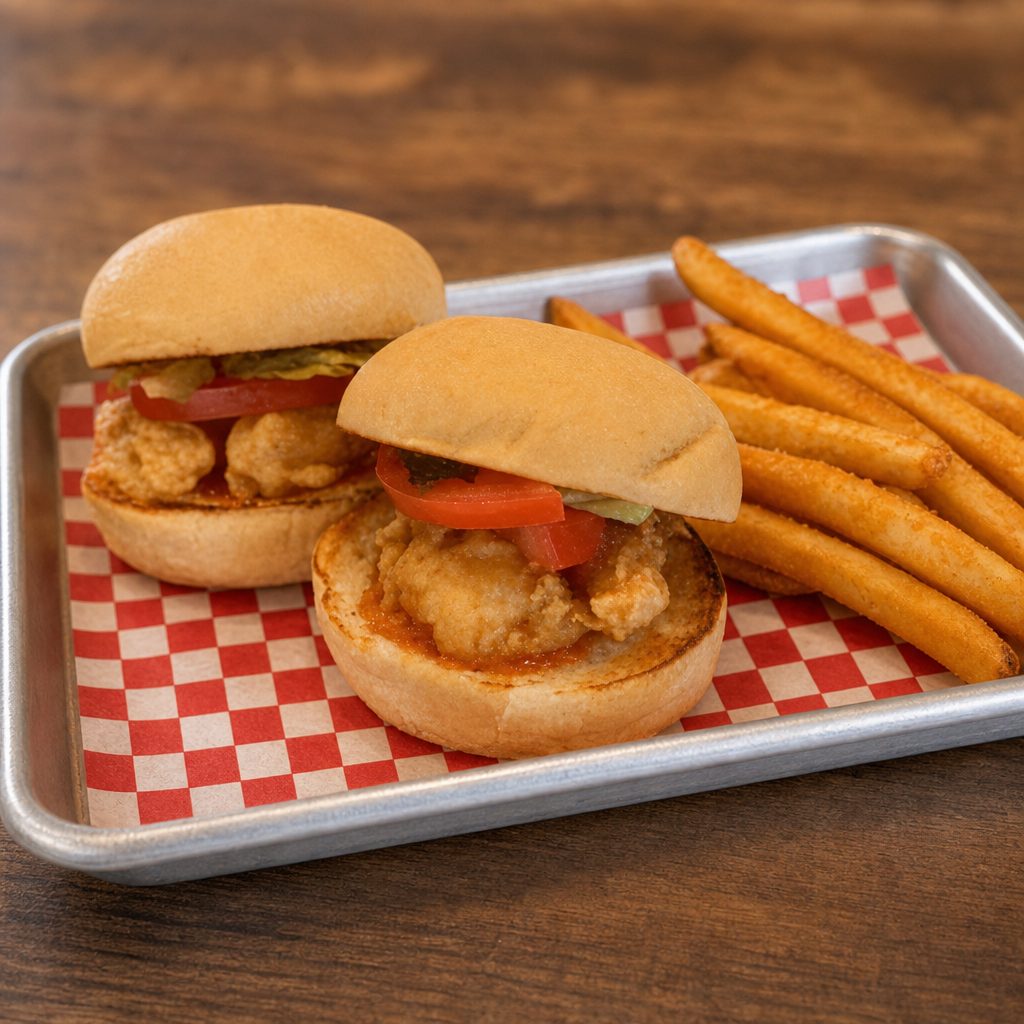 Shrimp Slider Basket.