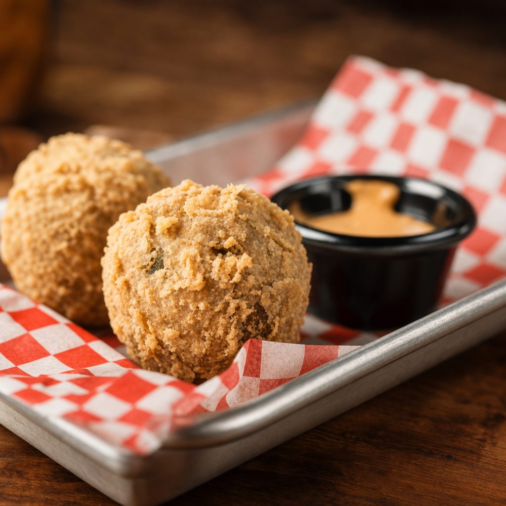 Jalapeño Cream Cheese Boudin Balls (2pc).
