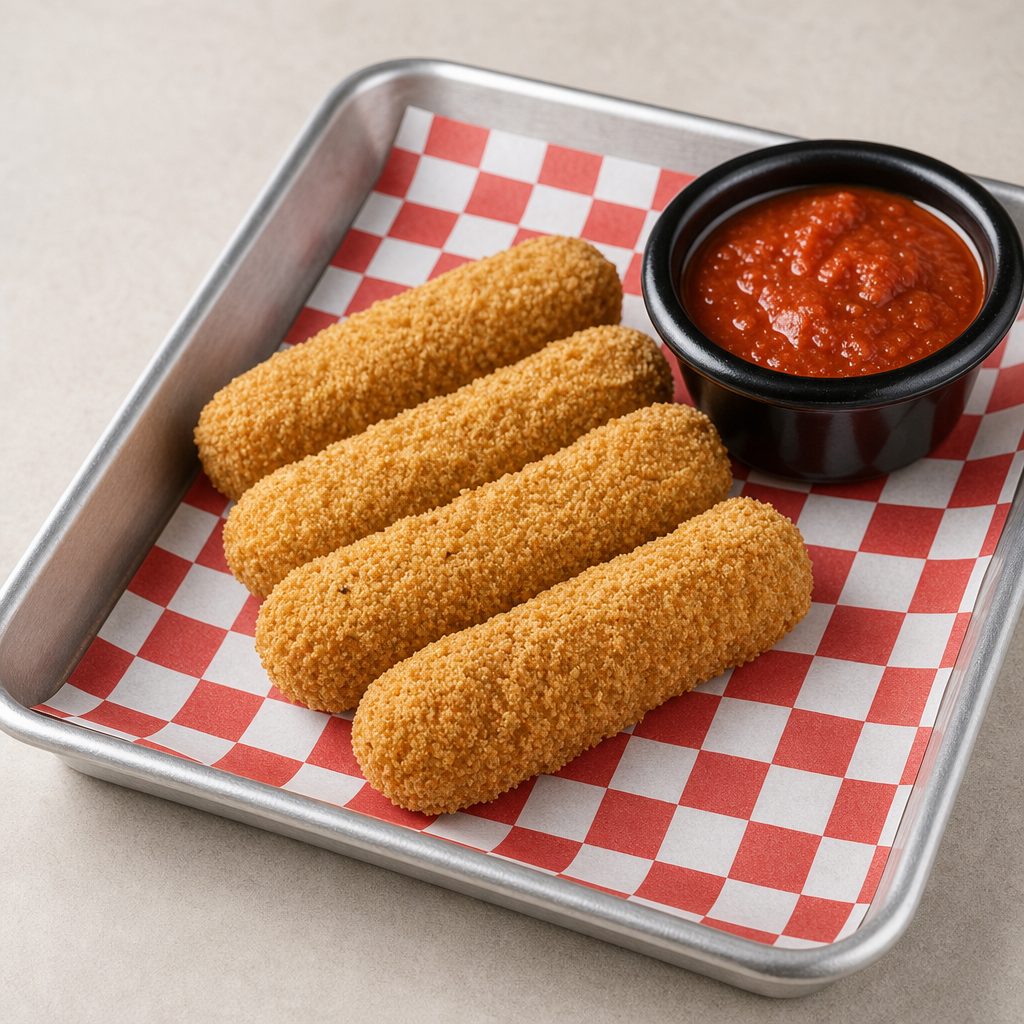 Mozzarella Sticks (4 Pieces).