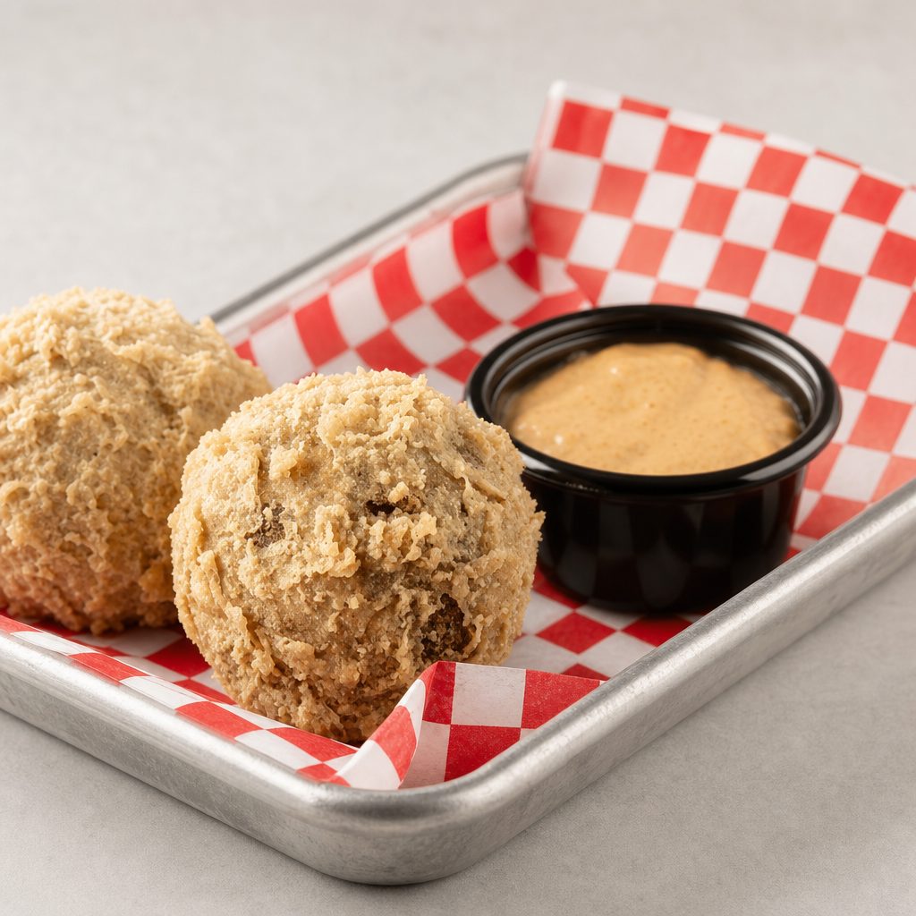 Crawfish Boudin Balls (2pc).