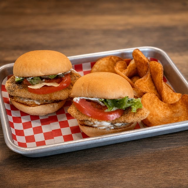 Catfish Slider Basket.