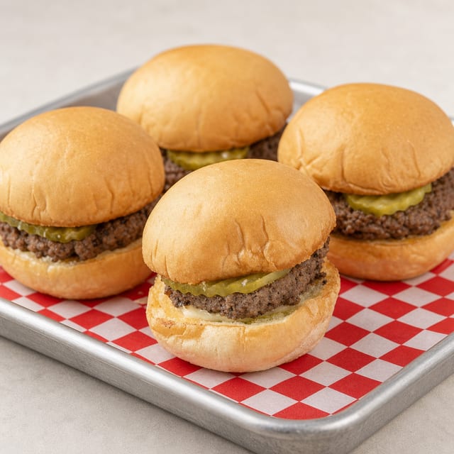 Hamburger Sliders (4 Pieces).