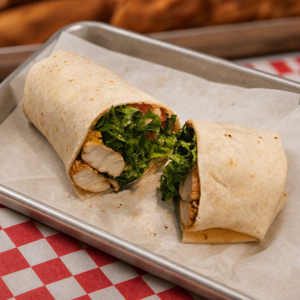 Grilled Chicken Wrap.