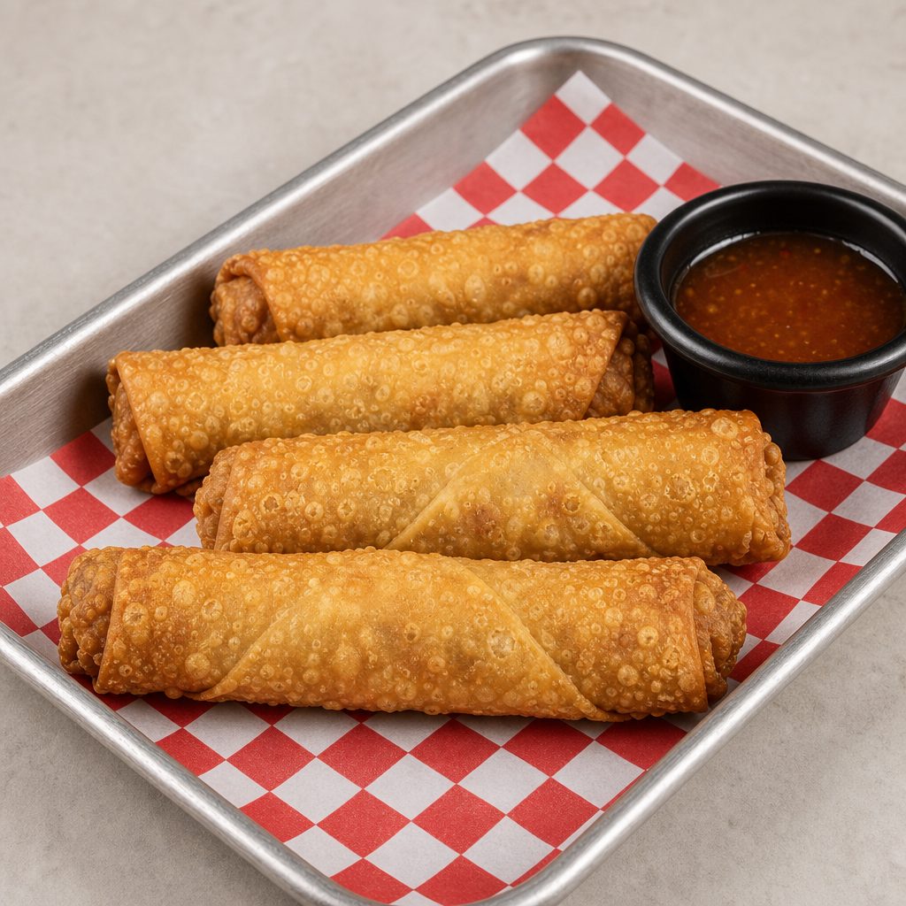 Cheeseburger Eggrolls (4 Pieces).
