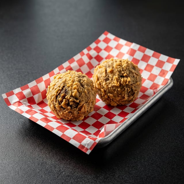 Crawfish Boudin Balls (2pc).