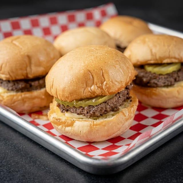 Hamburger Sliders (2 Pieces).