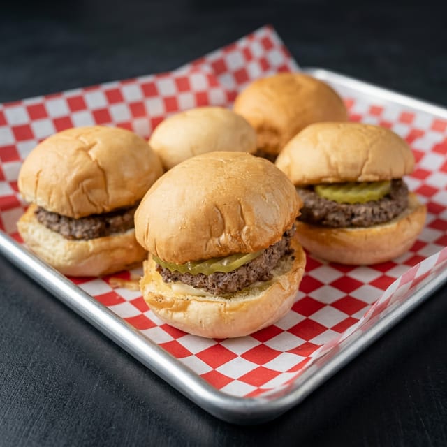 Hamburger Slider Basket.